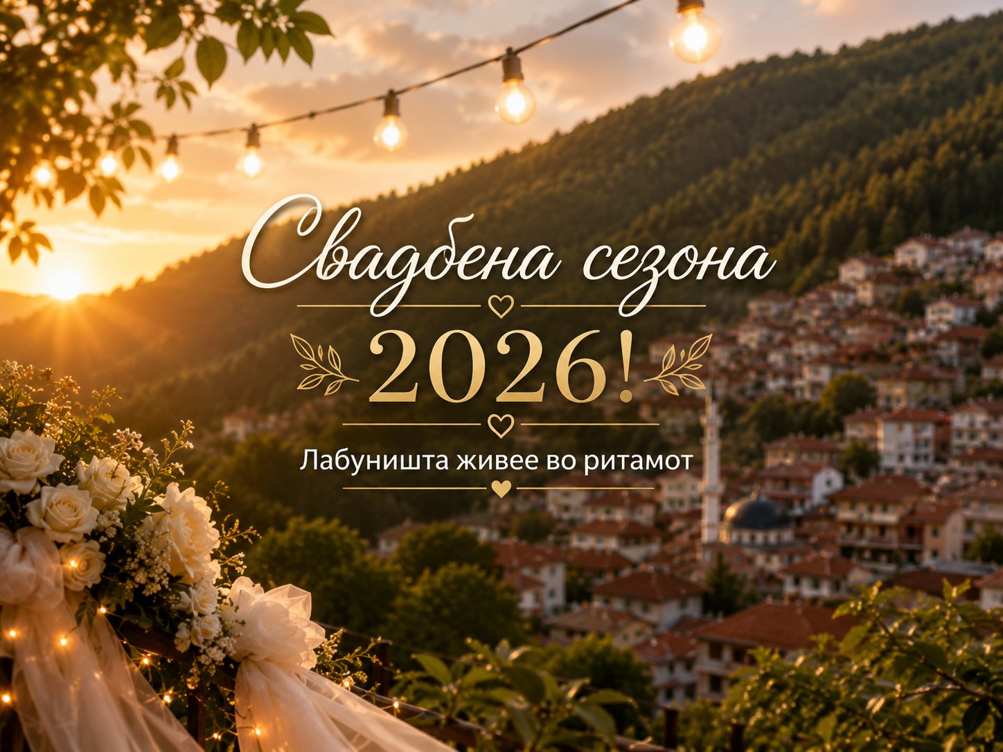 80 свадби во најава - Започнува свадбената сезона 2026 во Лабуништа